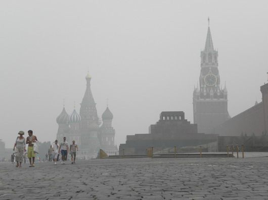 Smog v Moskvě