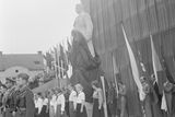 K slavnostnímu odhalení sochy došlo v červenci 1951.