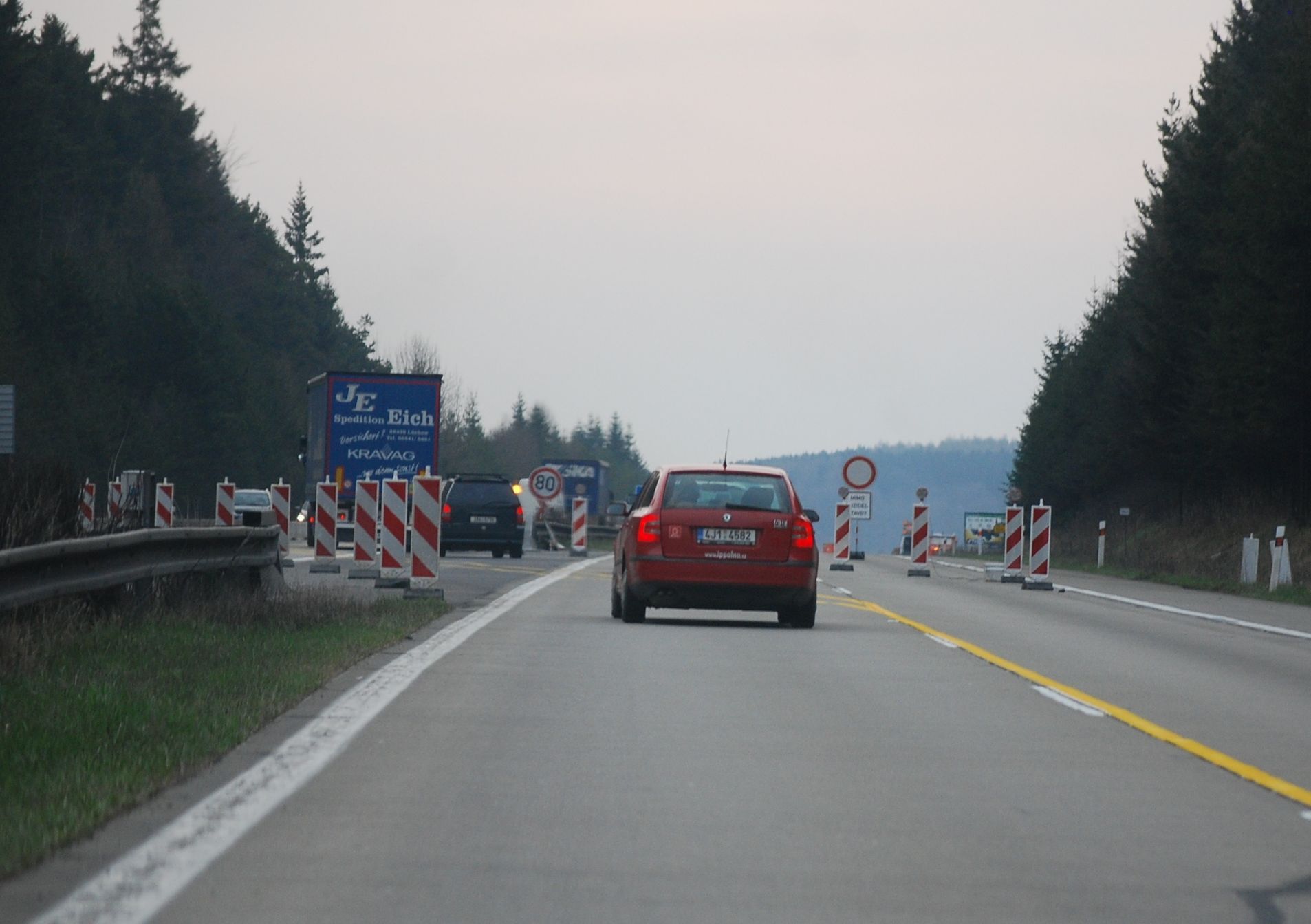 Reportáž ze 3. etapy rekonstrukce dálnice D1