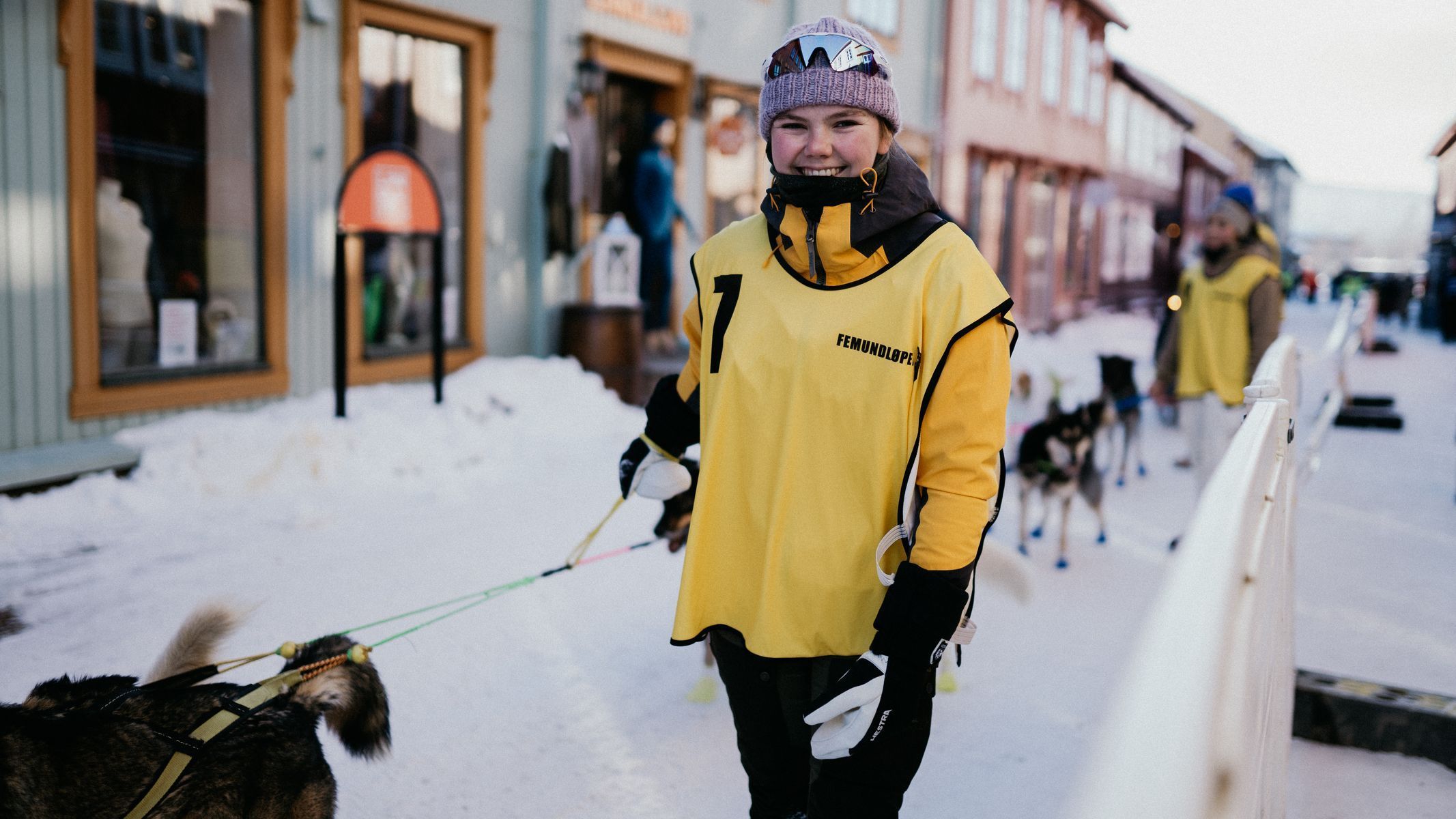 femundlopet psí spřežení mushing norsko