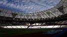 London Stadium před zápasem West Hamu s Tottenhamem