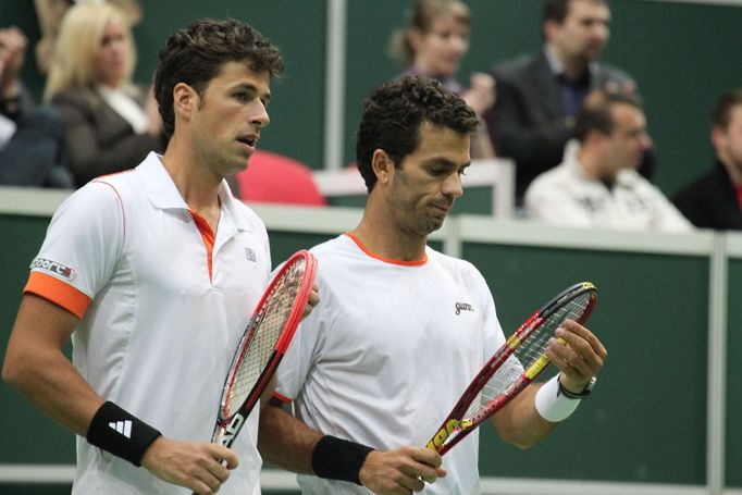 Česko- Nizozemsko, čtyřhra: Robin Haase a Jean-Julien Rojer