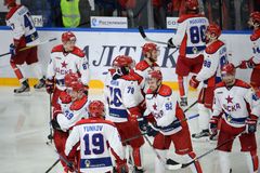 CSKA začalo finále Gagarinova poháru jasnou výhrou