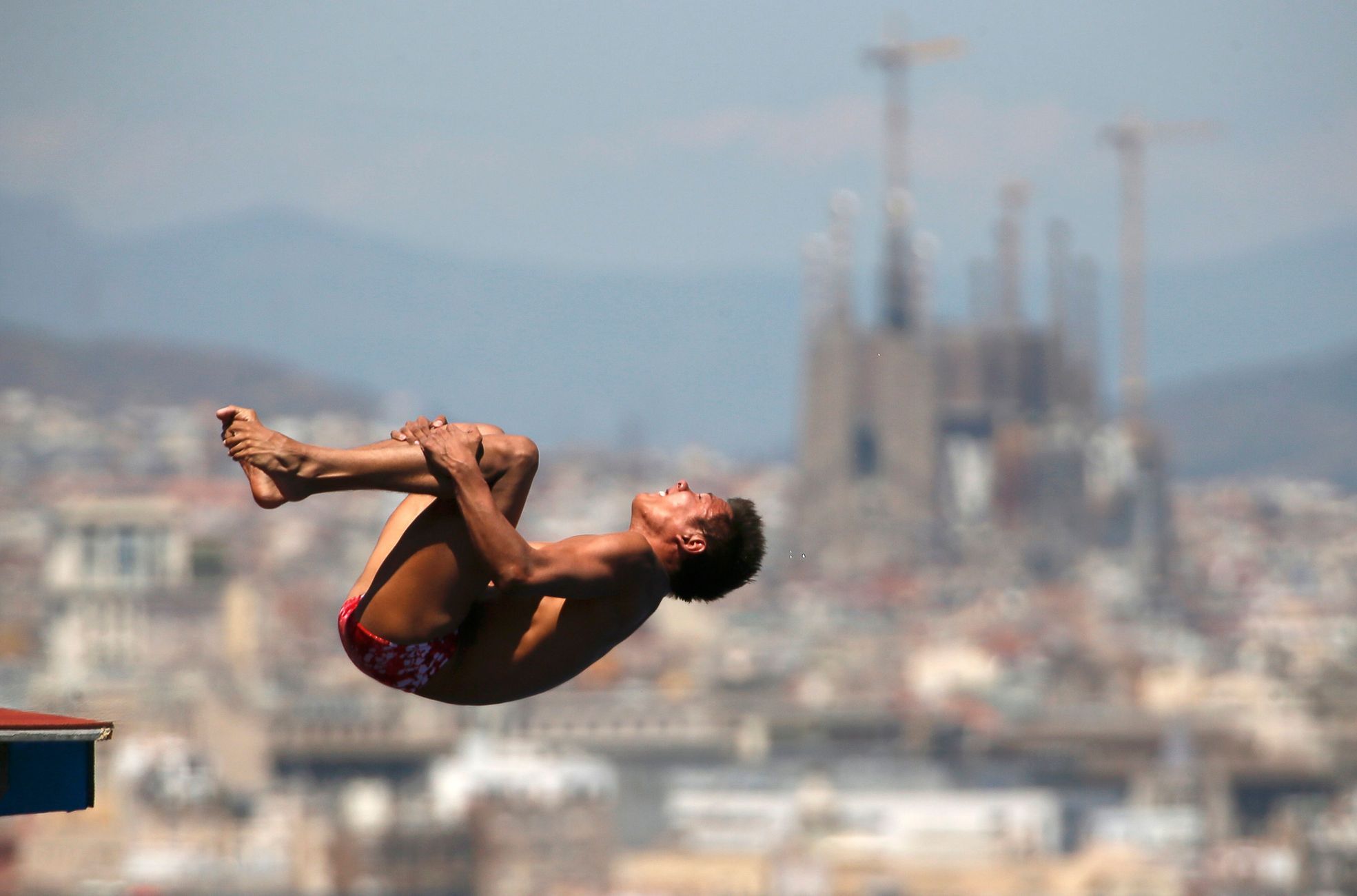 MS v plavání Barcelona, skoky do vody: German Sanchez