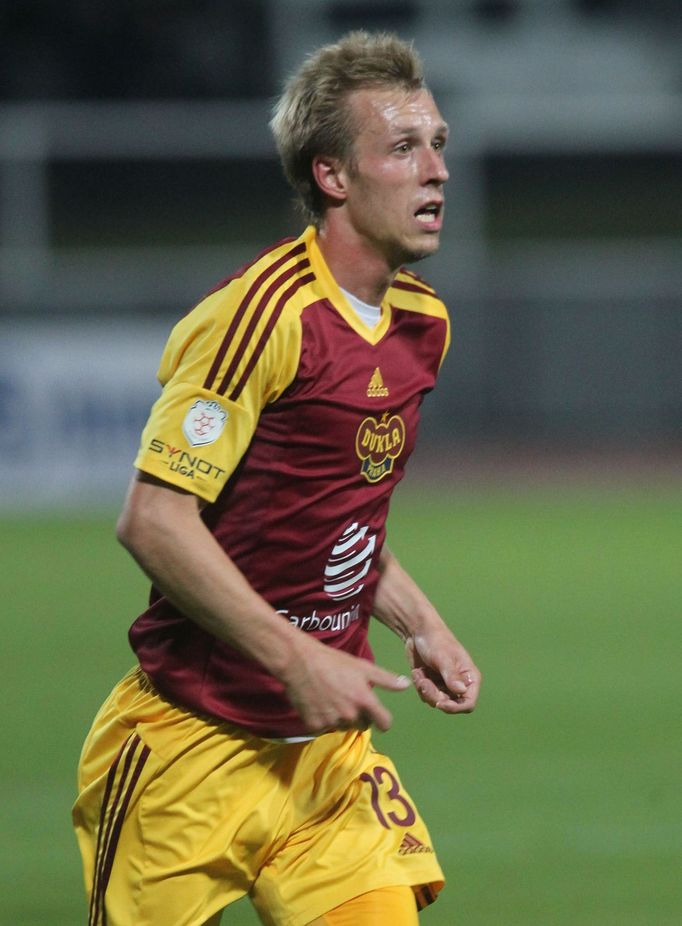 Dukla vs. Sparta, utkání Synot ligy (Tomáš Berger)