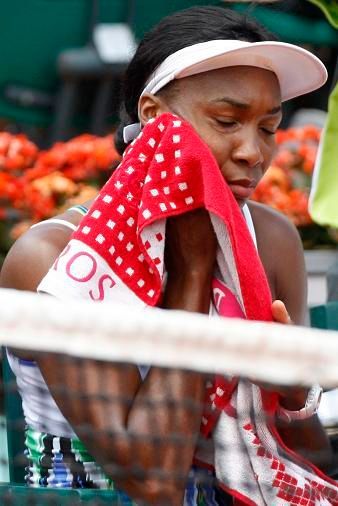 Zklamaná Venus Williamsová