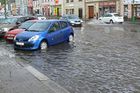 Přívalové deště zvedly na Vysočině hladiny řek