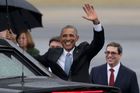 Obama přepsal historii. Návštěvu Kuby zahájil prohlídkou Havany, vítal ho jásající dav