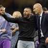Finále LM, Real-Juventus: radost Realu - Zinédine Zidane