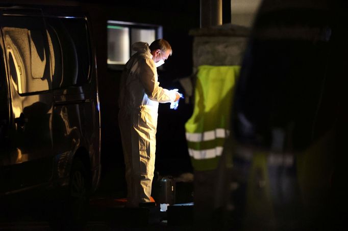 Policisté vyšetřují vraždu rodiny v Berlíně.