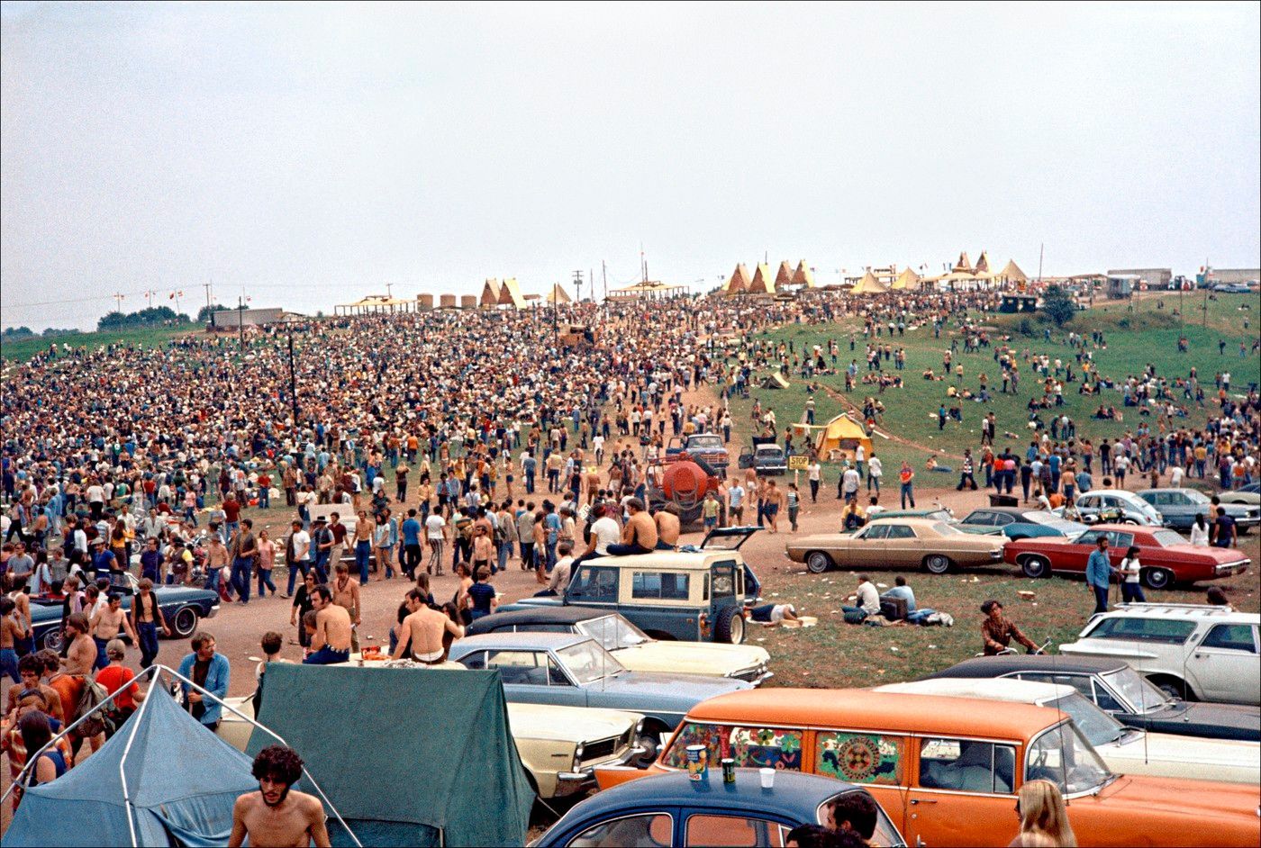 woodstock festival hippies