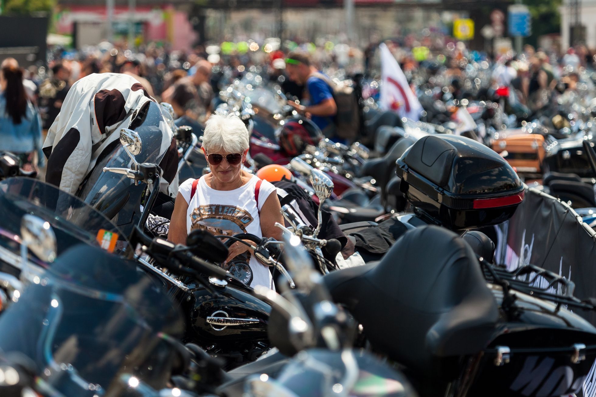 Oslava 115. výročí Harley-Davidson v Praze