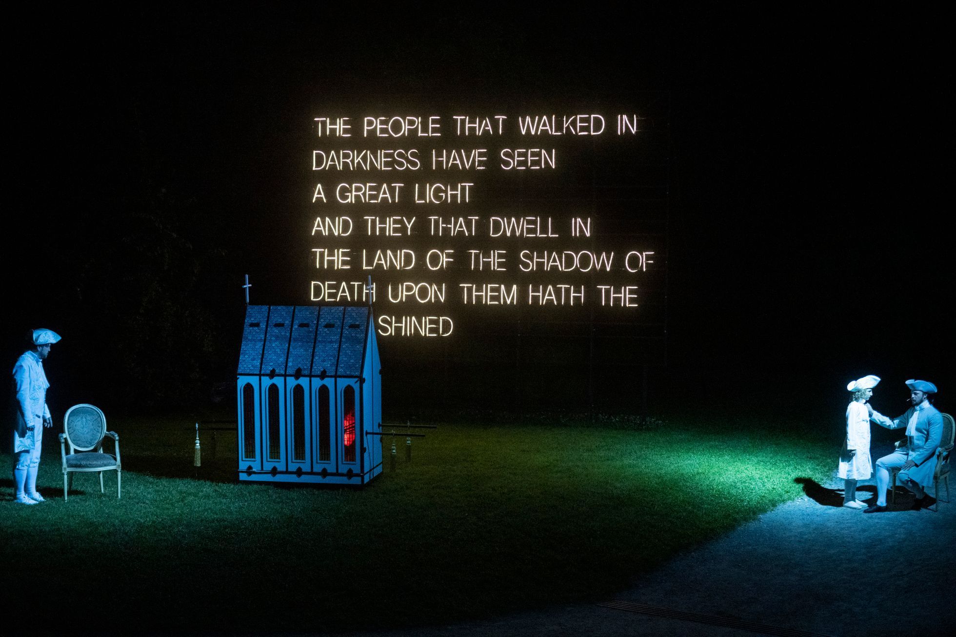 Mesiáš, Jihočeské divadlo, otáčivé hlediště, 2022