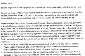 Penta Investments a její nabídka na převzetí Sazky