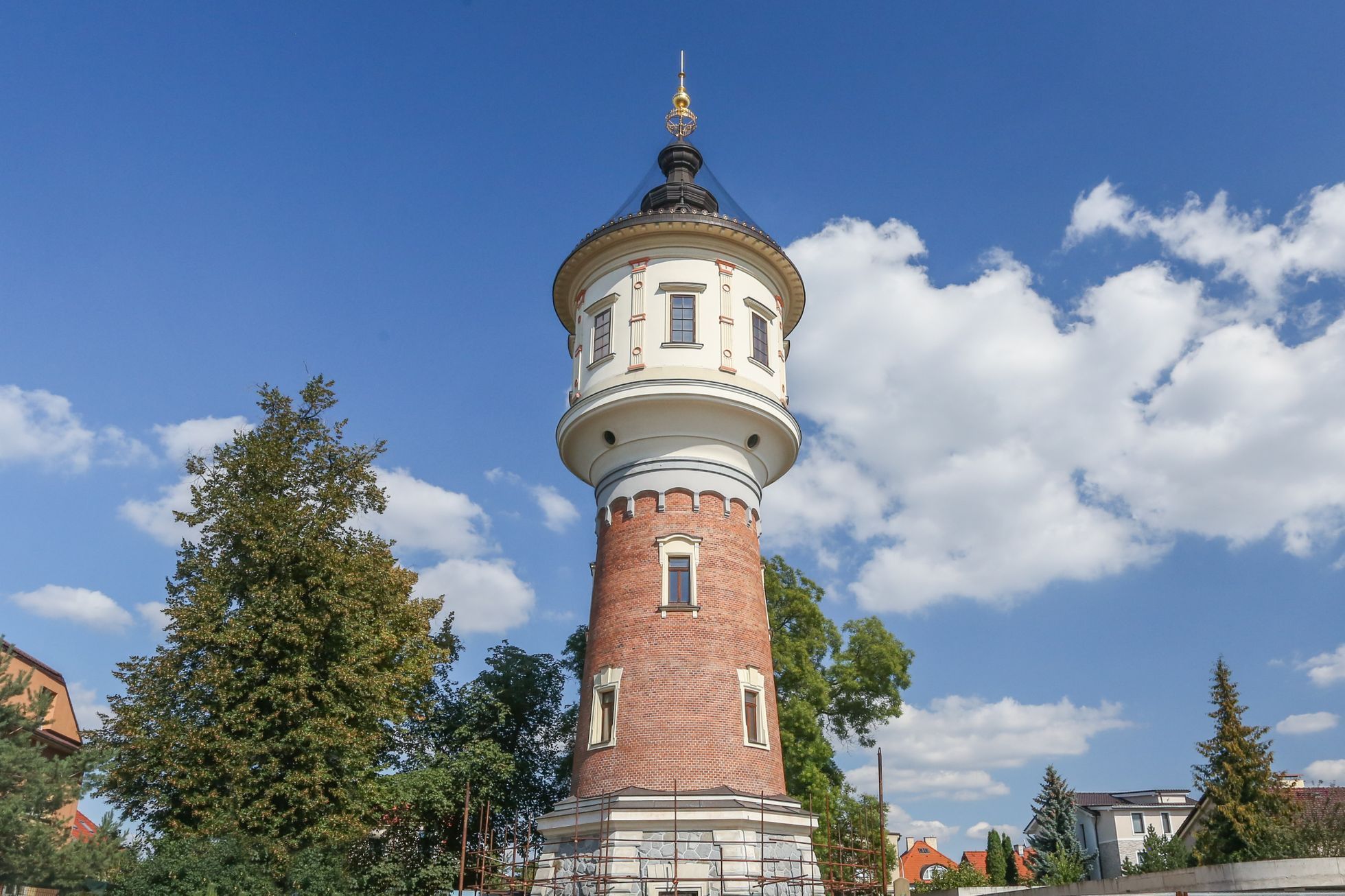 Vodárenská věž v Praze - Libni