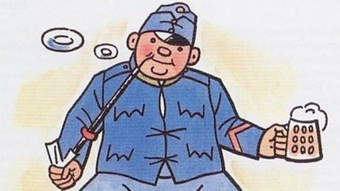 Vojákovi Josefu Švejkovi vtiskl nezaměnitelnou podobu svými ilustracemi Haškův přítel, malíř Josef Lada.