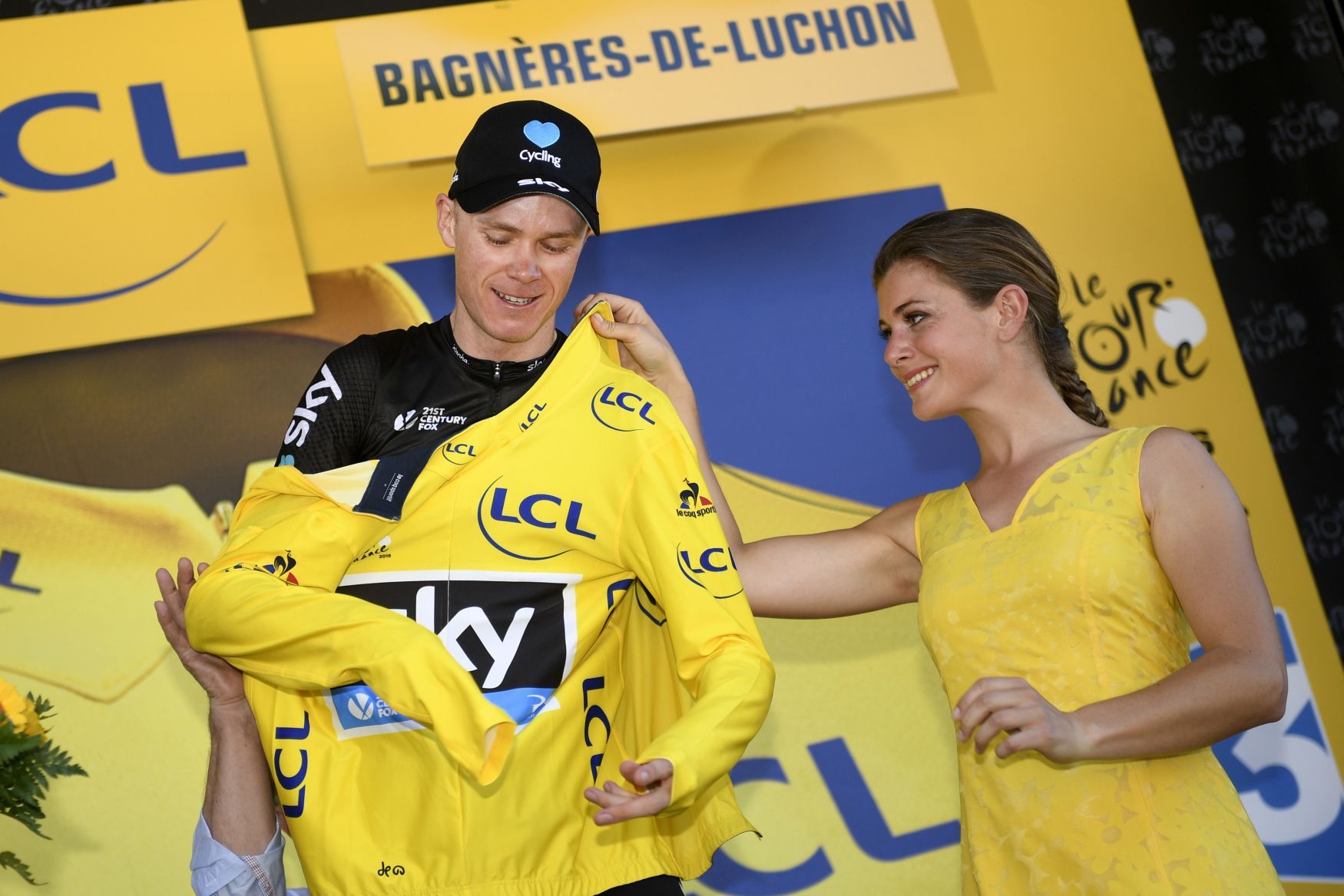 Chris Froome, žlutý trikot, Tour de France 2016