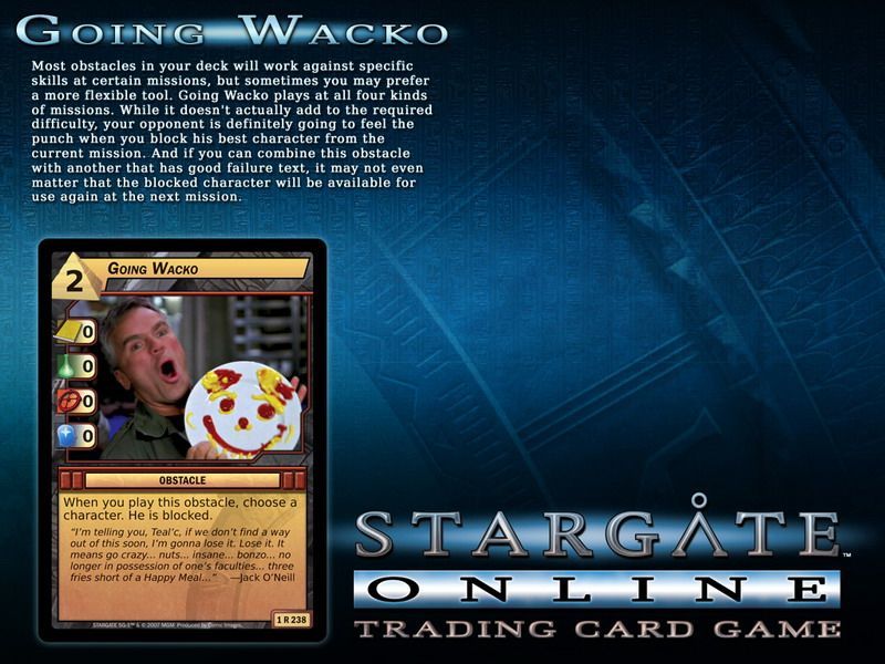 Stargate Online Trading Card Game