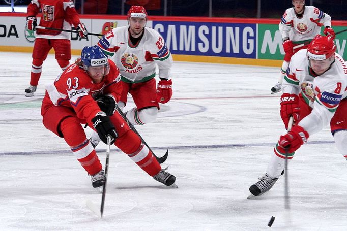 MS v hokeji 2013, Česko - Bělorusko: Jakub Voráček (93)