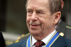 Havel slavil, vítal zástupy gratulantů