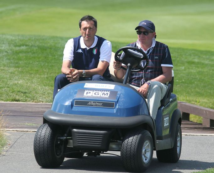 Golfisté na turnaji Prague Golf Masters.