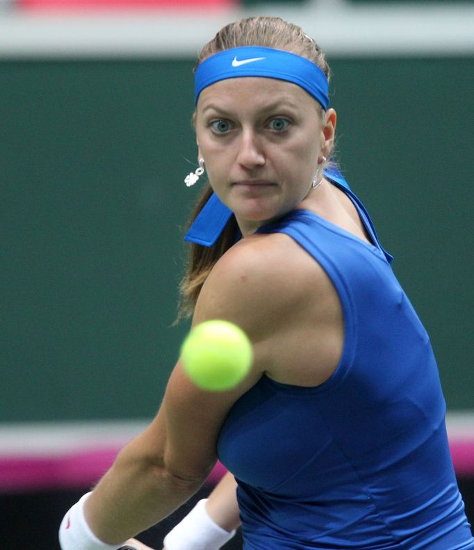 Fed Cup, Česko - Austrálie: Petra Kvitová