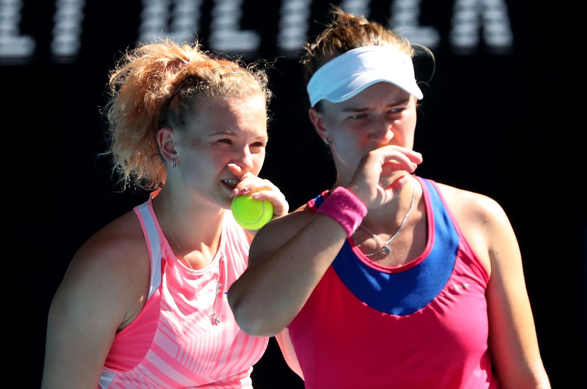 tenis, Australian Open 2021, čtyřhra žen, finále, Kateřina Siniaková, Barbora Krejčíková