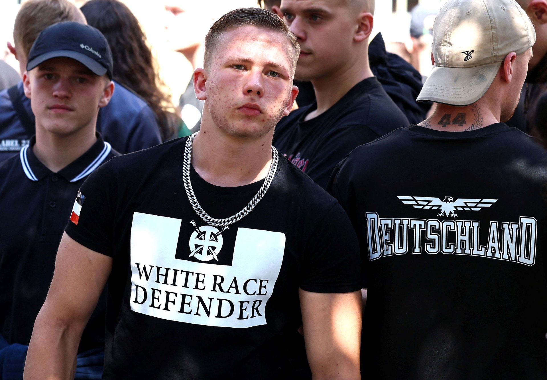 Německo, Budyšín, LGBT, neonacisté, demonstrace