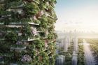Zelené mrakodrapy mají změnit Asii. Tisíce stromů pročistí ovzduší, bude v nich hotel i škola