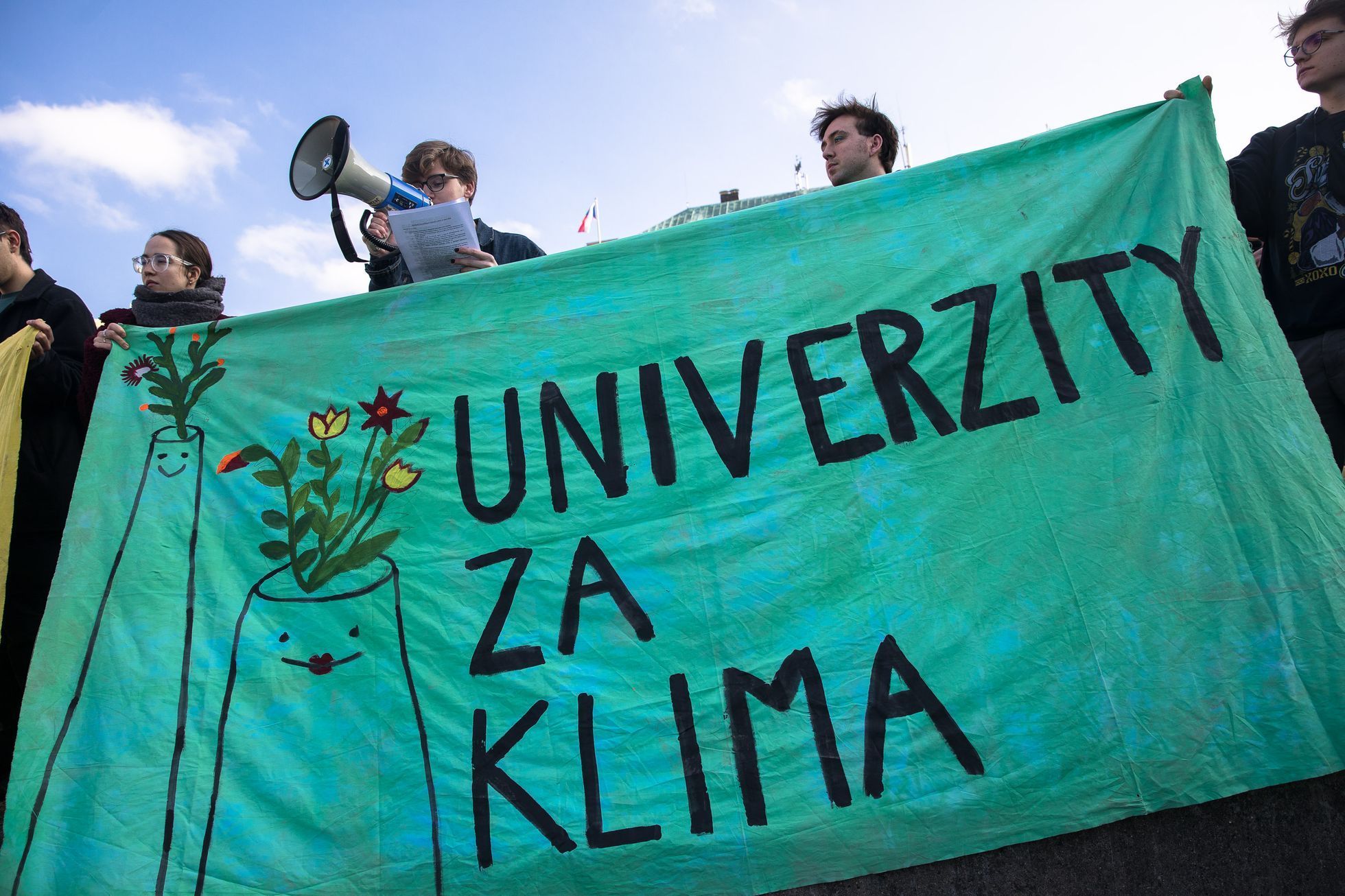 Stávka studentů vysokých škol za klima