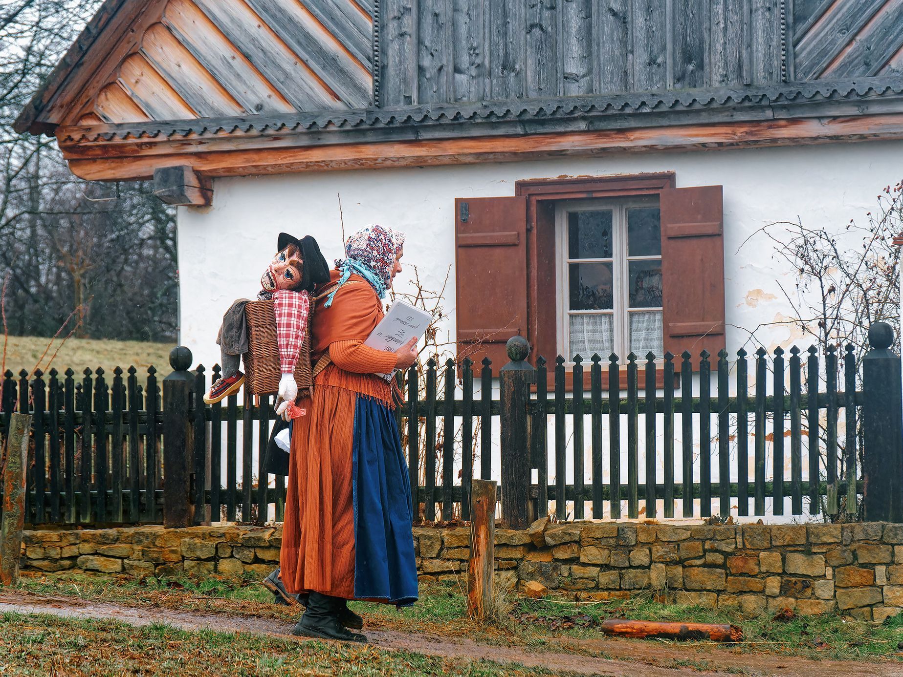 Masopust v Muzeu lidových staveb v Kouřimi, 2024