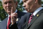 Putin a Bush hledají cestu ze  studeného míru