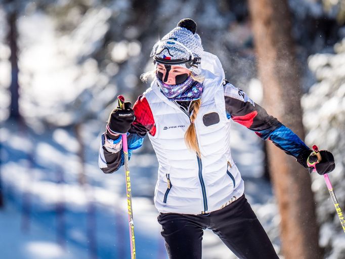 Canmore, biatlon (Markéta Davidová)