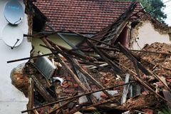 Flood-hit family: No house, no ID, only debris and mud