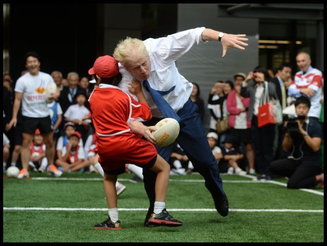 Britský politik Boris Johnson