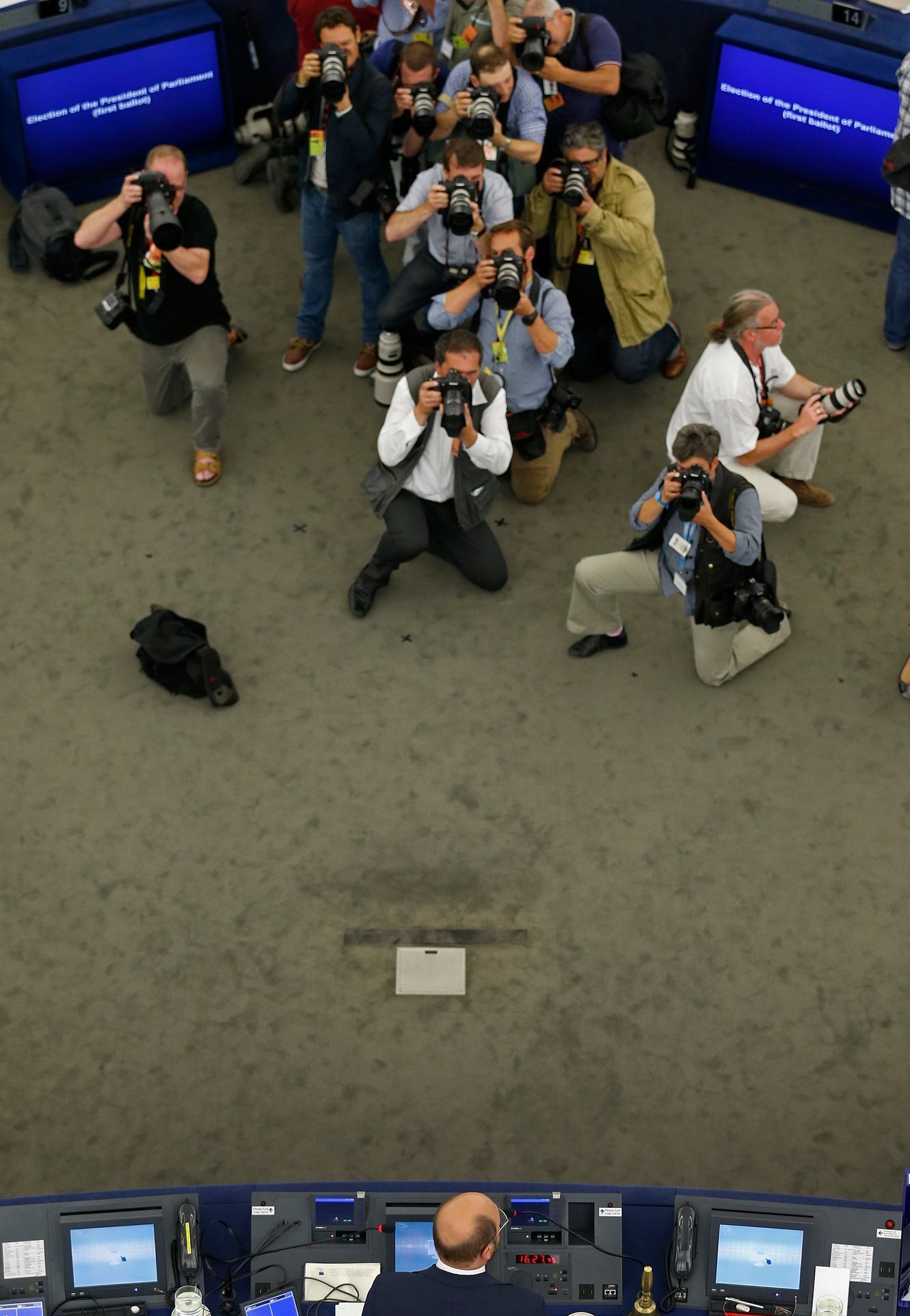 Evropský parlament - první den - 1. července 2014