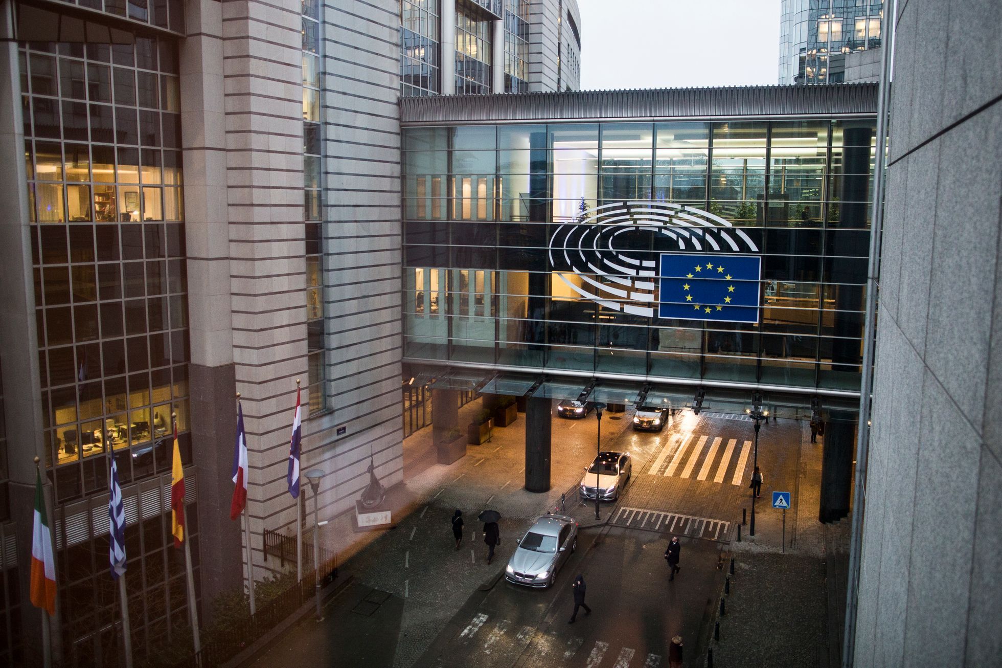 Ilustrační fotografie, Evropský parlament, Brusel, 2017