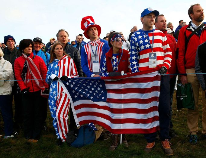 Fanoušci na Ryder Cupu 2014