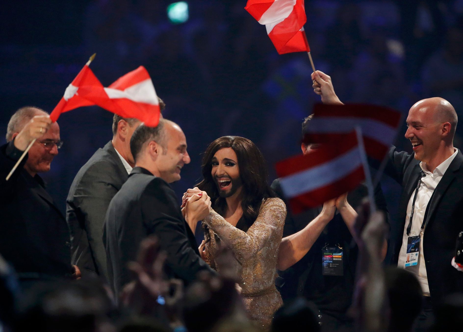 Conchita Wurst na soutěži Eurovize 2014