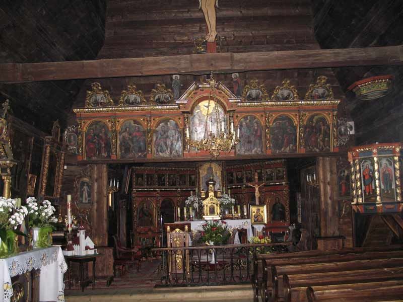 UNESCO - dřevěné kostely v ukrajinských a polských Karpatech