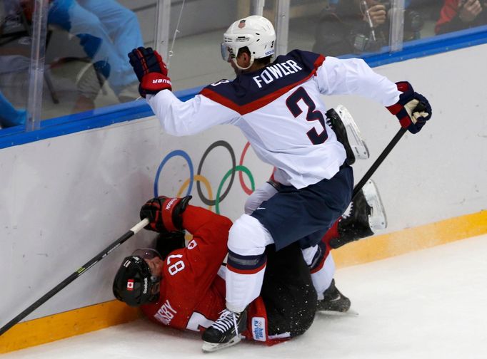 Kanada - USA: Sidney Crosby - Cam Fowler