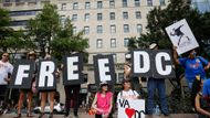 USA, protest, demonstrace, Washington