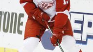 Pavel Dacjuk, muž č. 5, 75 zápasů, 87 bodů. Nejvýše umístěný hráč z nejvýše umístěného klubu - Detroitu Red Wings.
