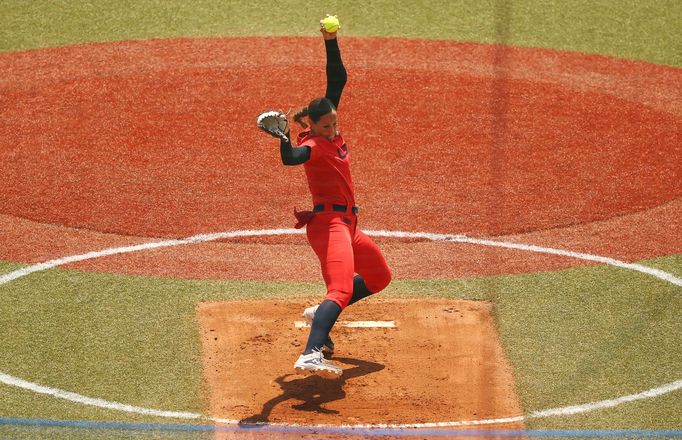 Softbal na olympiádě v Tokiu: USA vs. Itálie