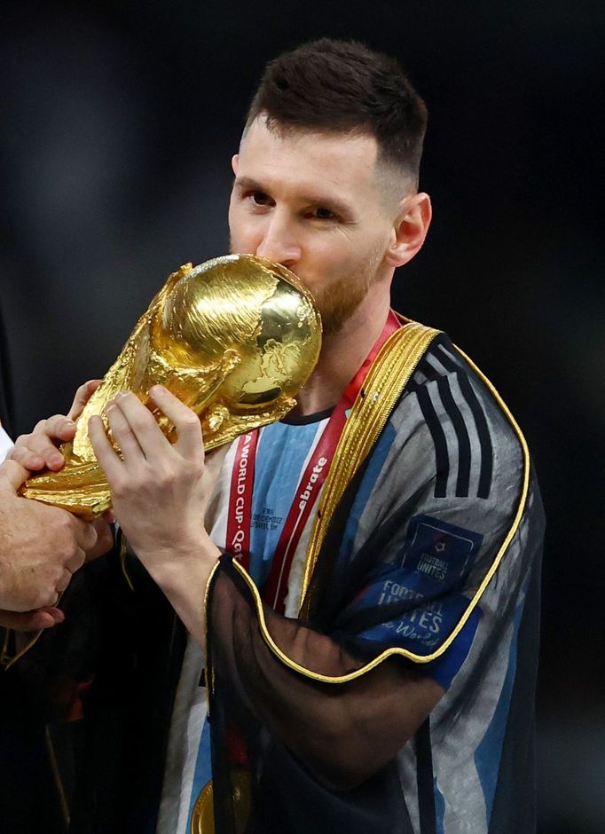 Finále MS ve fotbale 2022, Argentina - Francie: Lionel Messi.