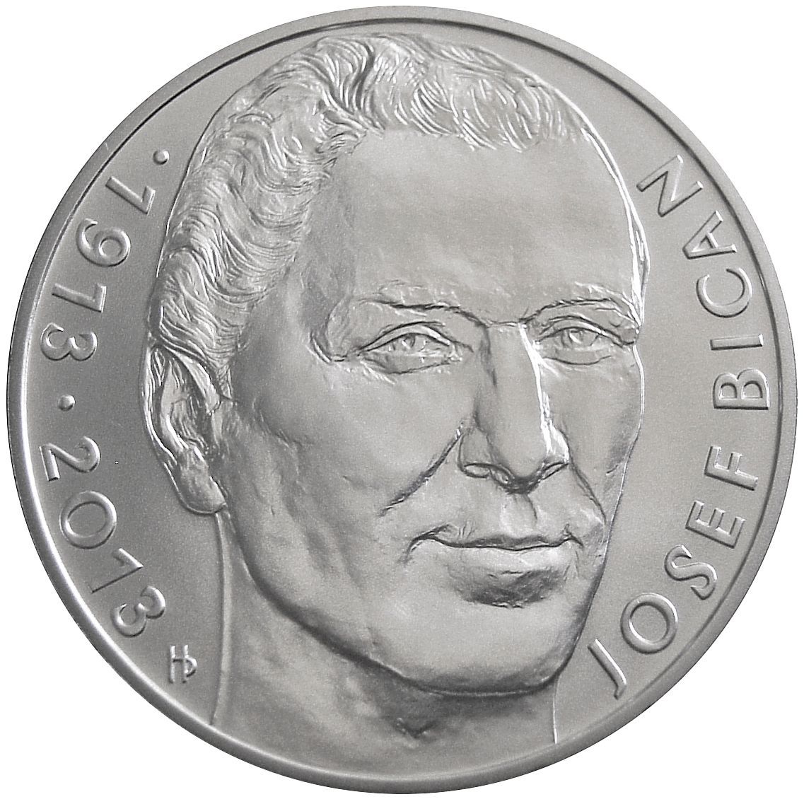 Pamětní mince Josefa Bicana