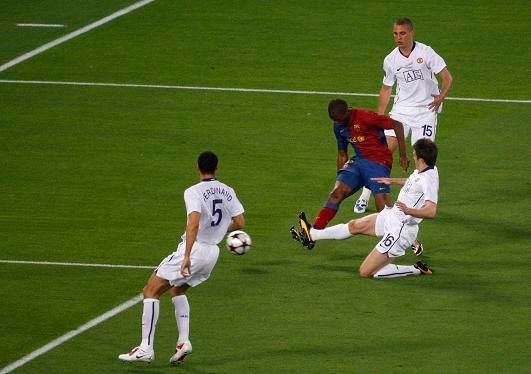 Finále Liga mistrů: Barcelona - Manchester