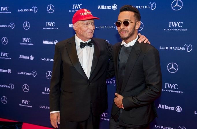 Niki Lauda a Lewis Hamilton (2016)