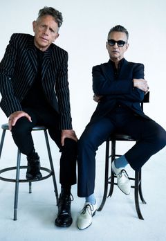 Smrt spoluhráče zbylé členy Depeche Mode sblížila. Na snímku jsou Martin Gore a Dave Gahan.