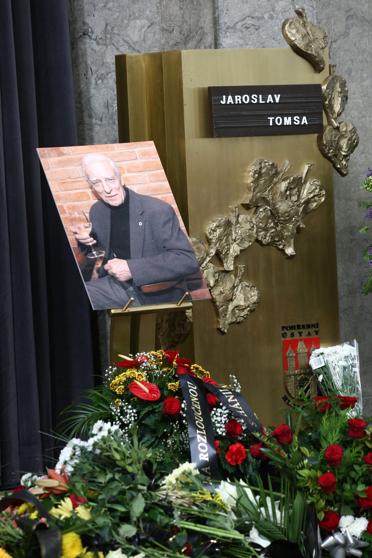 Jaroslav Tomsa pohřeb